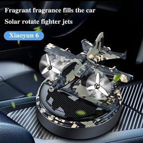 Solar Fighter Car Air Freshener Propeller, Rotate Perfume Diffuser, Fragrance Decoration,  Air Freshener Supplies, Interior Accessories