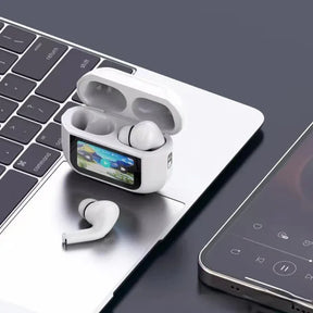 Anc Air Pods Smart Led Display Earbuds