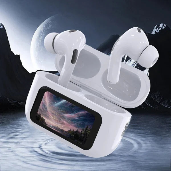 Anc Air Pods Smart Led Display Earbuds