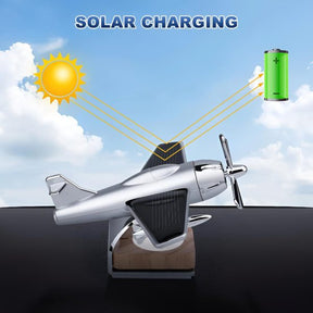 Freshener – Car Dashboard Solar Decoration Plane -aircraft Model