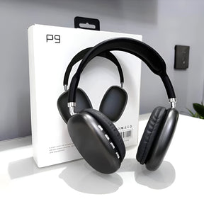 P9 Bluetooth Wireless Noise-Cancelling Stereo Headphones with Mic for Sports & Gaming